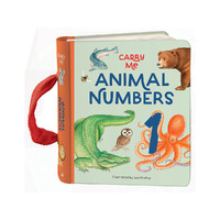 Lake Press Carry Me Animal Numbers Childrens Book (LAK233541)