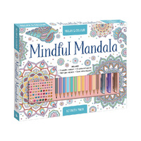 Lake Press Relax & Colour Mindful Mandala Activity Pack (LAK234425)