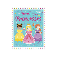 Lake Press Dress-Up Princesses Childrens Sticker Book (LAK234876)