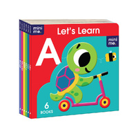 Lake Press Mini Me Lets Learn 6 Book Set for Children (LAK235644)