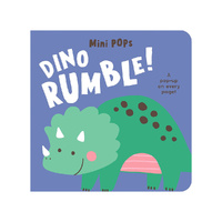 Lake Press Mini Pops Dino Rumble Pop-up Board Book (LAK236672)