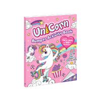 Lake Press Unicorn Bumper Colouring & Activity Book (LAK239291)