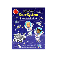 Lake Press Fun Facts Solar System Sticker Activity Book (LAK240419)