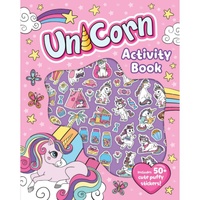 Lake Press Unicorn Activity Book incl 50 Stickers