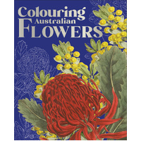 Lake Press Colouring Australian Flowers Fifth Edition Colouring Book