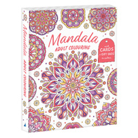 Mandala Deluxe Adult Colouring Greeting Cards & Gift Tags for Ages 10+