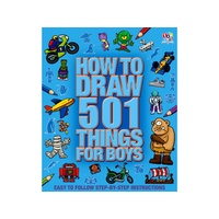 HOW TO DRAW 501 BOYS THINGS (LAK565172)