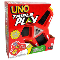 Uno Triple Play Card Game (MAT006960)