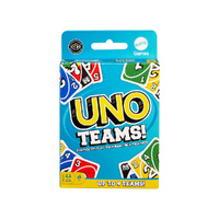 Mattel Games UNO Teams! Card Game 2-4 Teams Ages 7+ (MAT238026)