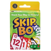 Skip-Bo Sequencing Card Game New Version 2-6 Players Ages 7+