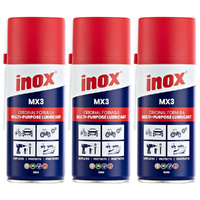 3 Pack Inox MX3 Original Multi-Purpose Lubricant Aerosol Spray 100g
