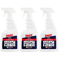 3 Pack Inox MX3 Multi-Purpose Lubricant Trigger Spray 750ml
