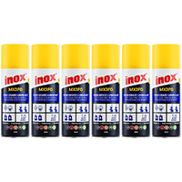 6 Pack Inox MX3FG Food Grade Multi-Purpose Lubricant Aerosol Spray 300g