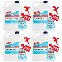 4 Pack Inox Lanox MX4 Marine Anti-Corrosion Lubricant 5 Litre with Applicator