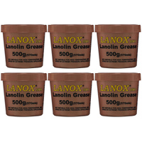 6 Pack Inox Lanox MX4 Marine Anti-Corrosion Grease Tub 500g