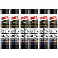 6 Pack Inox PTFE MX8 Extreme Pressure Grease Canister 400g