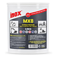 Inox MX8 with PTFE High Temp Extreme Pressure Grease Tub 2.5kg (MG-44530)