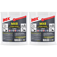2 Pack Inox PTFE MX8 Extreme Pressure Grease 2.5kg