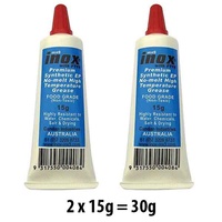 Inox MX6 Synthetic Extreme Pressure Food Grade Lubricant Grease 2 Pack (MG-44611X2)