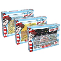 Where's Wally 300pcs Assorted Puzzle 300pcs (MJM18157)