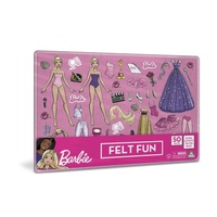 Crown Barbie Felt Fun Interactive Childrens Toy for Ages 3+
