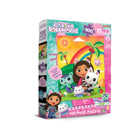Crown DreamWorks Gabbys Dollhouse Jigsaw Puzzle 100 Pieces (MJM202155)
