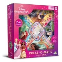 Disney Princess Press-O-Matic Board Game 2-4 Players Ages 3+