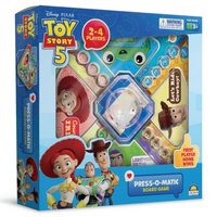 Disney & Pixar Toy Story 5 Press-O-Matic Board Game 2-4 Players Ages 3+