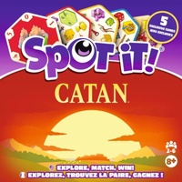 Moose Games Spot It! Catan Card Game 2-6 Players Ages 8+