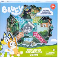 Moose Games Bluey The Creek Pop Around Game 2-4 Players Ages 3+ (MOO18057)