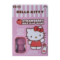 Moose Games Hello Kitty Strawberry Milk Slap Game 2-4 Players Ages 8+