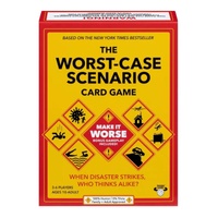 Moose Games The Worst-Case Scenario Bonus Edition Card Game 3-6 Players Ages 10+
