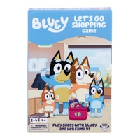 Moose Games Bluey Let's Go Shopping Game 2-4 Players Ages 4+