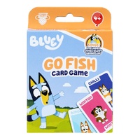 Moose Games Bluey Go Fish Family Card Game 2-6 Players Ages 4+
