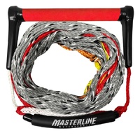 Masterline Classic Suede Long V Handle & Rope Combo