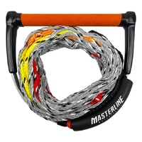 Masterline Classic Suede Short V Handle & Rope Combo