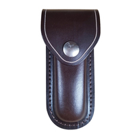 Jcoe Leather Moulded Pocket Knife Pouch 110mm (MVL)