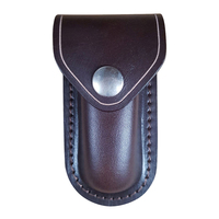 Jcoe Leather Moulded Pocket Knife Pouch 90mm (MVS)