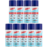 9 Pack Inox Lanolin Heavy Duty Super Lubricant Aerosol Spray 300g (MX4-300x9)