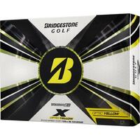 Bridgestone Tour B X Yellow Golf Balls 1 Dozen
