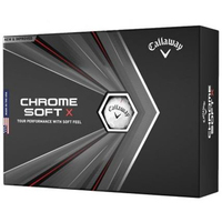 Callaway Chrome Soft X White Golf Balls 1 Dozen