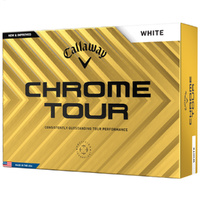 Callway Chrome Tour White Golf Balls 1 Dozen