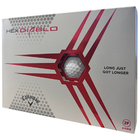 Callaway Hex Diablo White Golf Balls 1 Dozen