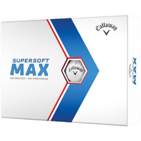 Callaway Supersoft Max White Golf Balls 1 Dozen