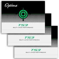 Optima Tour Soft 3 TS3 White Golf Balls 3 Dozen