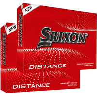 Srixon Distance White Golf Balls 2 Dozen