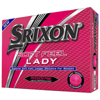 Srixon Soft Feel Lady Pink Golf Balls 1 Dozen