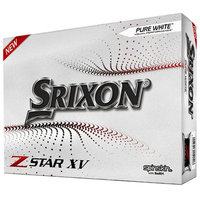 2021 Srixon Z Star XV Pure White Golf Balls 1 Dozen