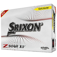 2021 Srixon Z Star XV Pure Yellow Golf Balls 1 Dozen