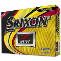 2021 Srixon Z Star Pure Yellow Golf Balls 1 Dozen